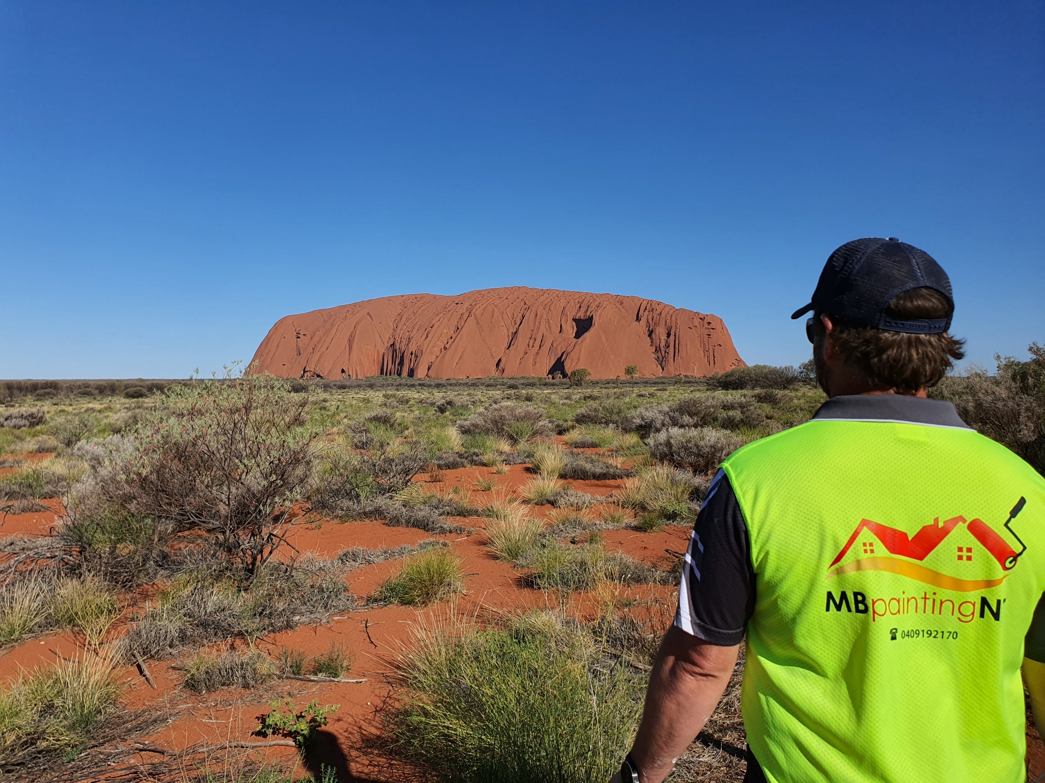 Our team at Uluru